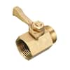 Brass Shut - Off Valve Garden Hose Thread - Progressive Growth Garden Supply