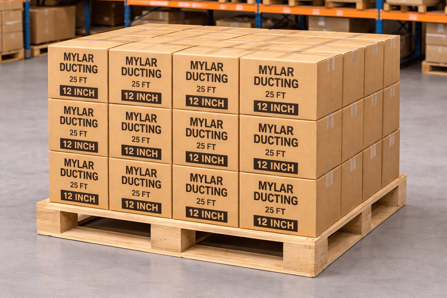 Ducting Mylar 25' Box - Flexible Ventilation Duct - Progressive Growth Garden Supply