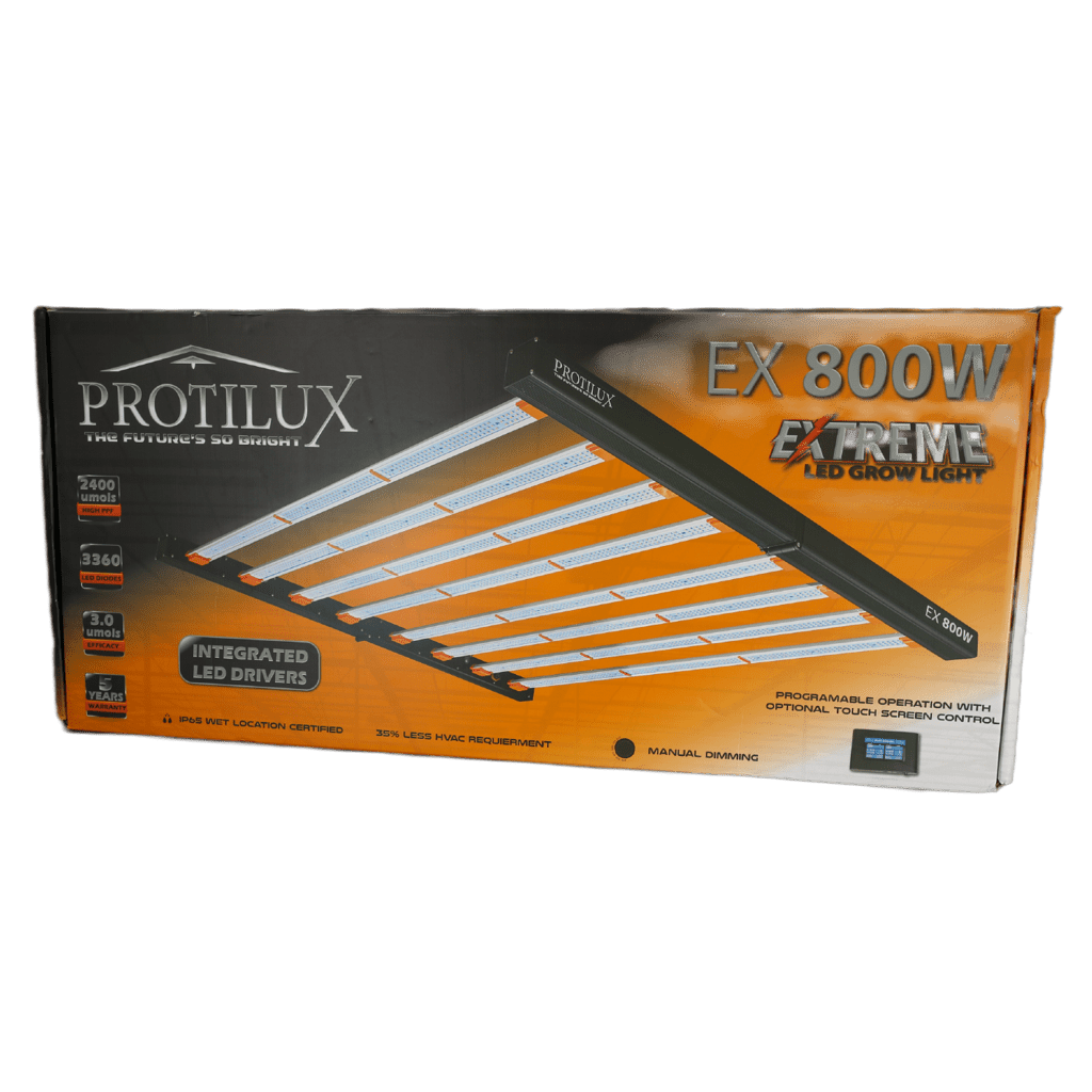 LED Grow Light 800W Protilux Extreme Full spectrum, 3360 diodes 2400 μmol/s - Progressive Growth Garden Supply