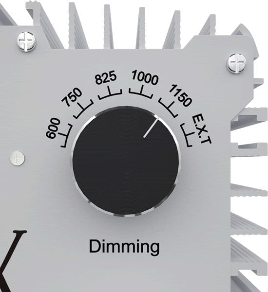 Prolux 1000W DE HPS Grow Light Fixture – Heat Dispersion Adjustable Reflector (Lamp Included) - Progressive Growth Garden Supply