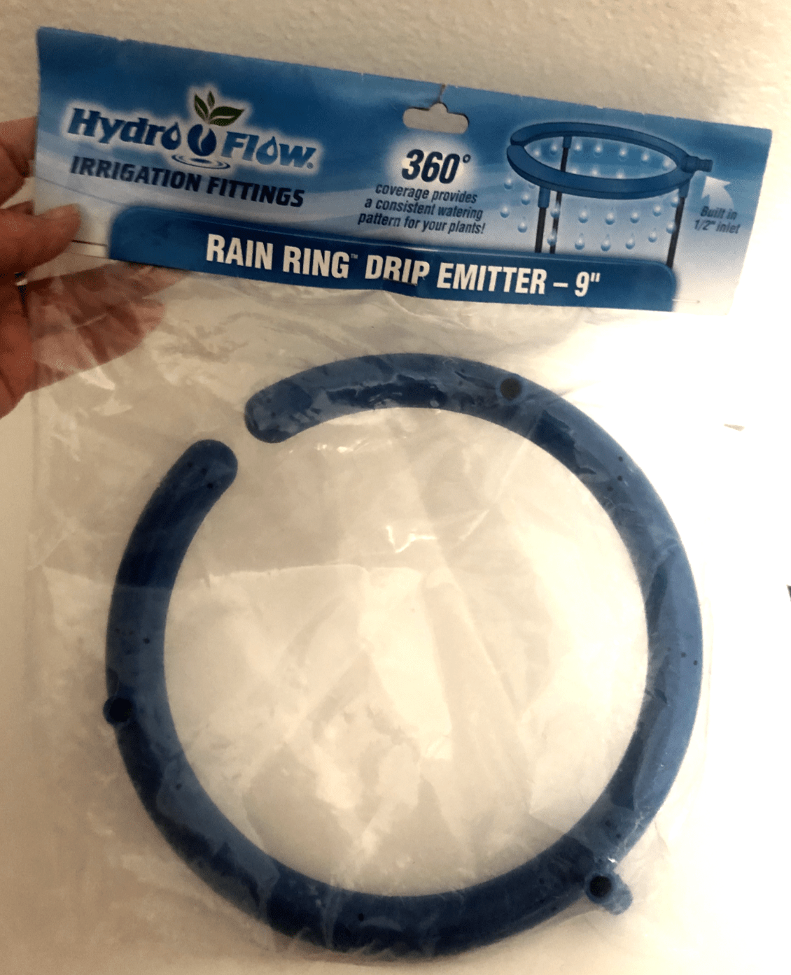 Rain Ring Drip Emitter 9" - Automated Irrigation for Pots & Containers - Progressive Growth Garden Supply