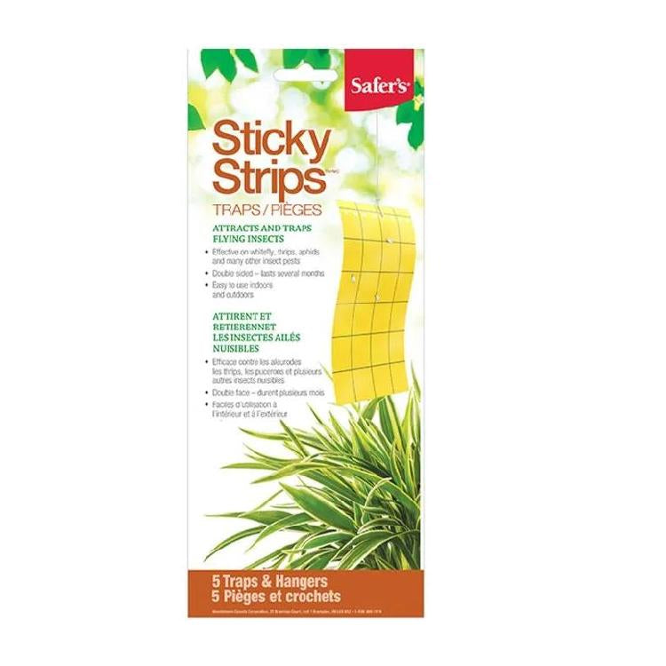 Safer's Sticky Strips Insect traps - Progressive Growth Garden Supply