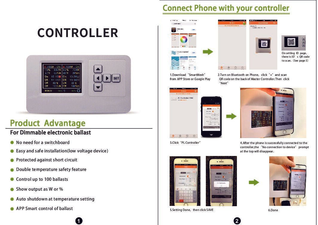 Smart Light Controller - Dual Zone - Progressive Growth Garden Supply