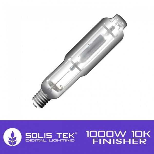 SolisTek 1000W MH 10K Finisher SE Lamp - Progressive Growth Garden Supply