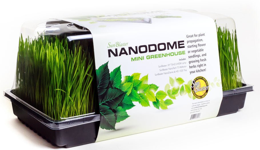 SunBlaster NanoDome Mini Greenhouse Kit - Progressive Growth Garden Supply