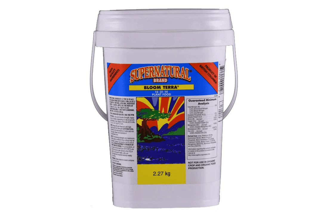 Supernatural® Bloom Terra - Progressive Growth Garden Supply