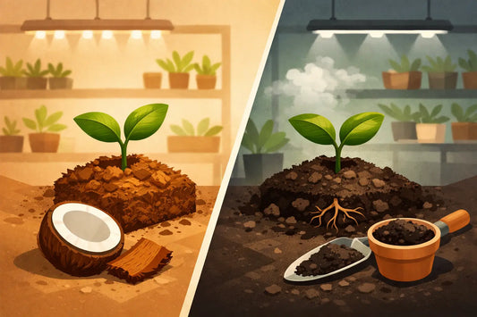 Coco Coir Versus Soil for Indoor Growers