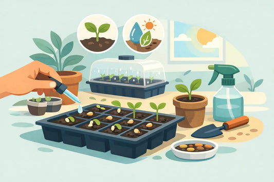 How to Germinate Seeds Indoors Successfully