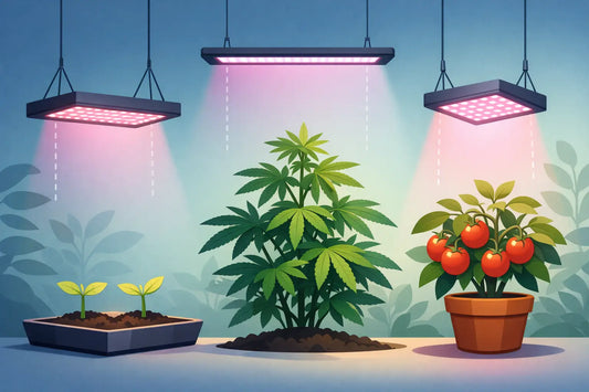 How Far Should LED Grow Lights Be From Plants?