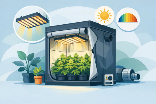 Choosing the Best LED Grow Light for a 4x4 Tent - Progressive Growth Garden Supply