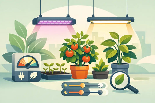 Grow Light Wattage Guide for Indoor Gardens - Progressive Growth Garden Supply