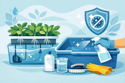 How to Sterilize Hydroponic Reservoirs Safely - Progressive Growth Garden Supply