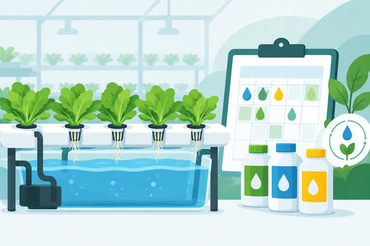 Hydroponic Nutrient Scheduling Guide for Growers - Progressive Growth Garden Supply