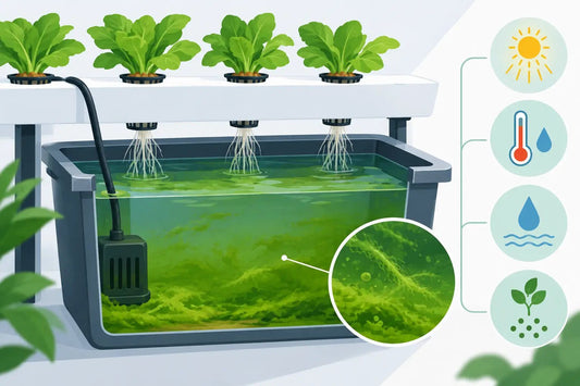 What Causes Hydroponic Algae Growth in Reservoirs? - Progressive Growth Garden Supply