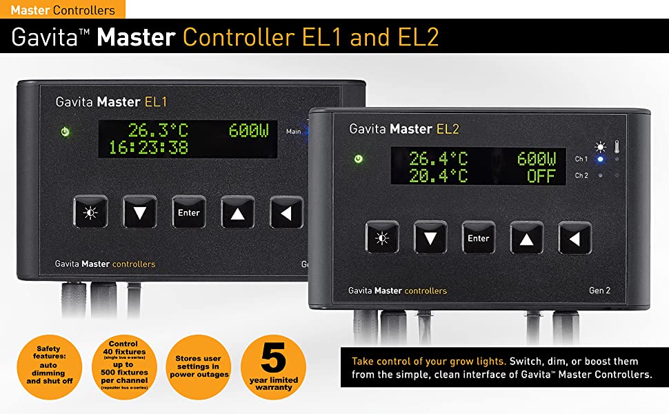 Gavita Master controller EL2 Dual Room
