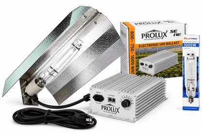1000W Metal Halide Grow Light Kit – Prolux Dimmable Ballast, Plantmax MH Lamp & Reflector - Progressive Growth Garden Supply