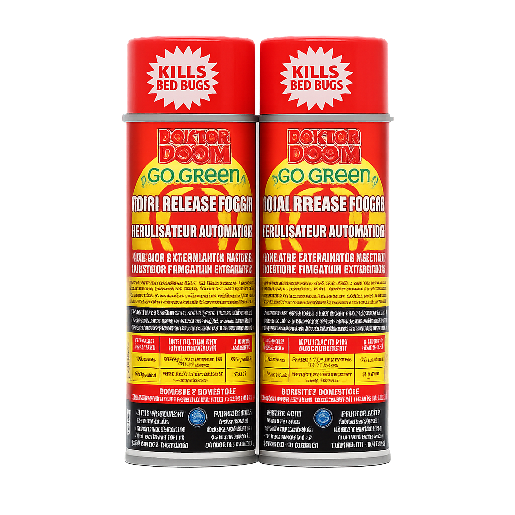 Doktor Doom Go Green - Total Release Fogger  2 pack 150 gram