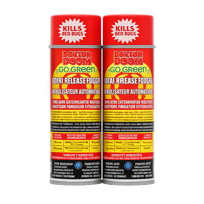 Doktor Doom Go Green - Total Release Fogger  2 pack 150 gram