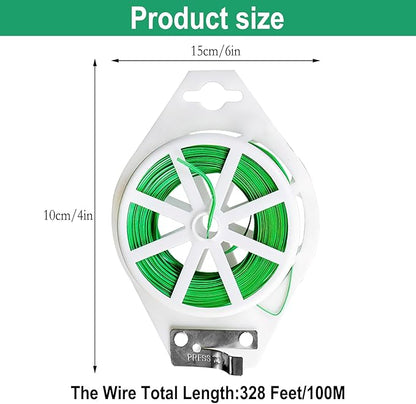 Garden Plant Twist Tie with cutter 100 m