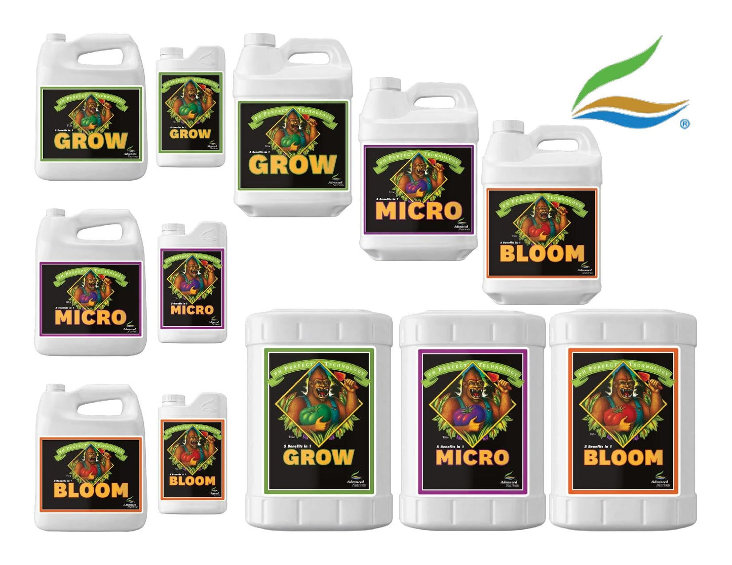 Advanced Nutrients pH Perfect 3 Pack Nutrient - Progressive Growth Garden Supply