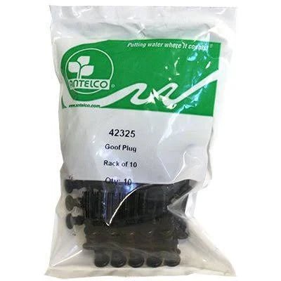 Antelco 1 / 4'' GOOF PLUGS - Micro Irrigation Repair Plugs - Progressive Growth Garden Supply