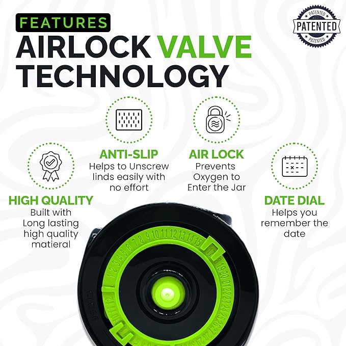 BurpLids 12 Pack of Lids With Pump - Progressive Growth Garden Supply