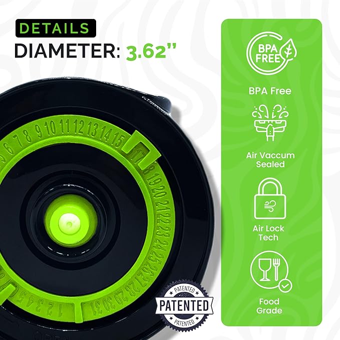 BurpLids 12 Pack of Lids With Pump - Progressive Growth Garden Supply