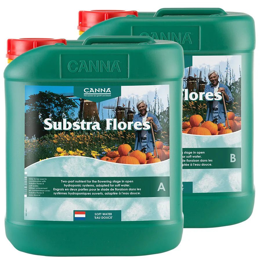 Canna Substra Flores A&B Set - Progressive Growth Garden Supply