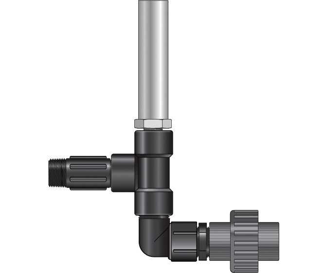 Dilution Solutions Nutrient Delivery System (NDS) Water Hammer Arrestor Kit, 3/4 in - Progressive Growth Garden Supply