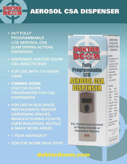Doktor Doom Aerosol Dispenser - Progressive Growth Garden Supply