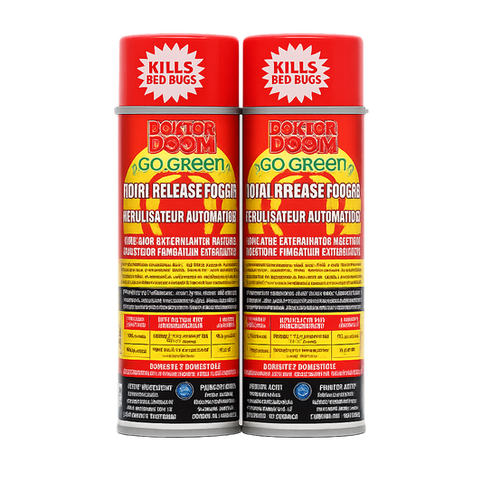 Doktor Doom Go Green - Total Release Fogger 2 pack 150 gram - Progressive Growth Garden Supply