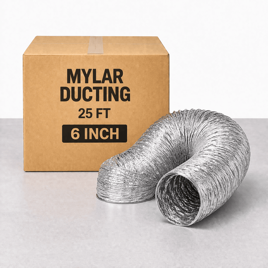 Ducting Mylar 25' Box - Flexible Ventilation Duct - Progressive Growth Garden Supply
