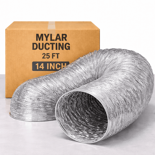 Ducting Mylar 25' Box - Flexible Ventilation Duct - Progressive Growth Garden Supply
