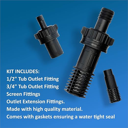 Ebb & Flow Fitting Kit for Flood and Drain Table - Progressive Growth Garden Supply