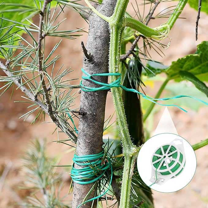 Garden Plant Twist Tie with cutter 100 m - Progressive Growth Garden Supply