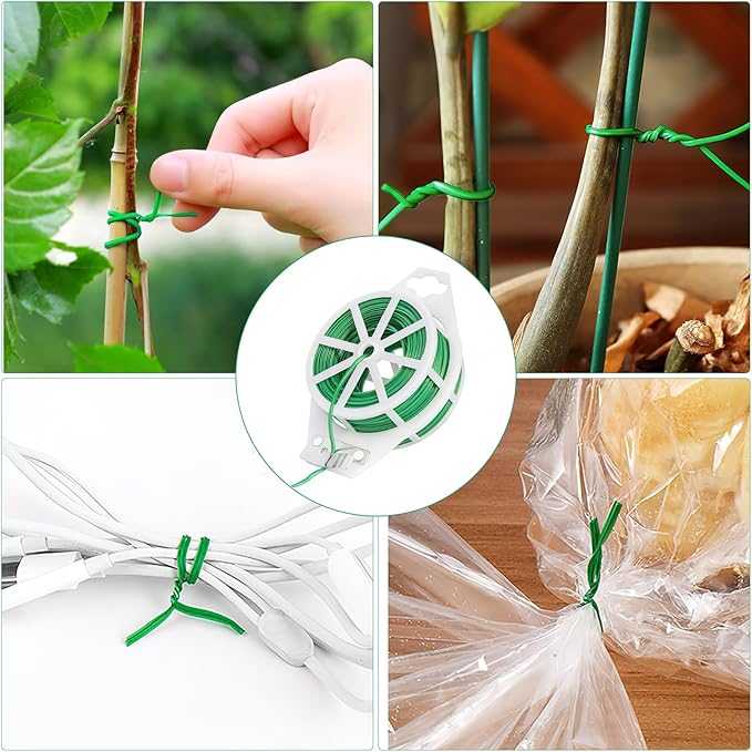 Garden Plant Twist Tie with cutter 100 m - Progressive Growth Garden Supply