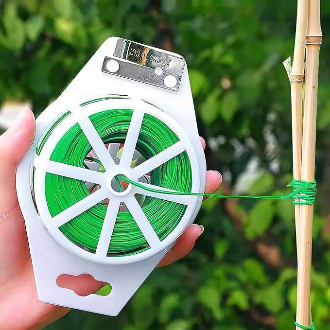 Garden Plant Twist Tie with cutter 100 m - Progressive Growth Garden Supply
