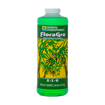 General Hydroponics FloraGro Nutrient System - Progressive Growth Garden Supply
