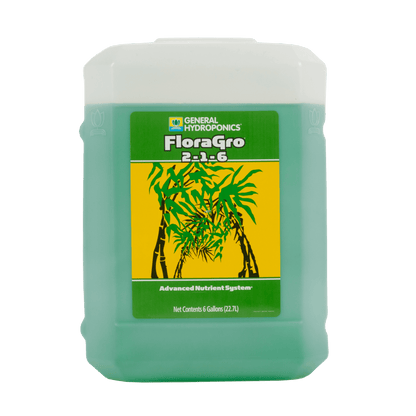 General Hydroponics FloraGro Nutrient System - Progressive Growth Garden Supply