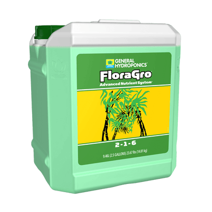 General Hydroponics FloraGro Nutrient System - Progressive Growth Garden Supply