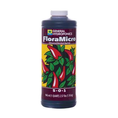 General Hydroponics FloraMicro Nutrient System - Progressive Growth Garden Supply