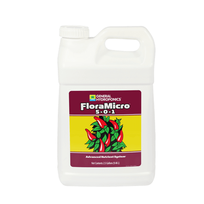 General Hydroponics FloraMicro Nutrient System - Progressive Growth Garden Supply