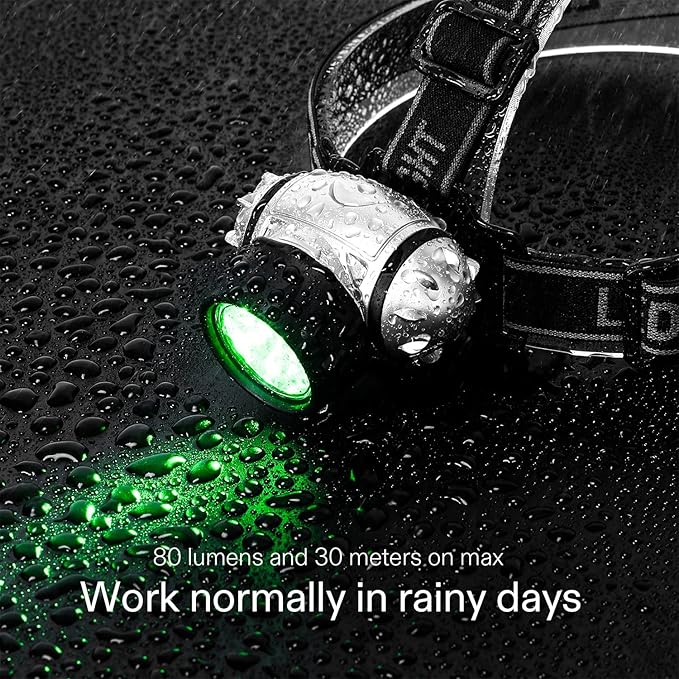 Green LED Headlamp - Progressive Growth Garden Supply