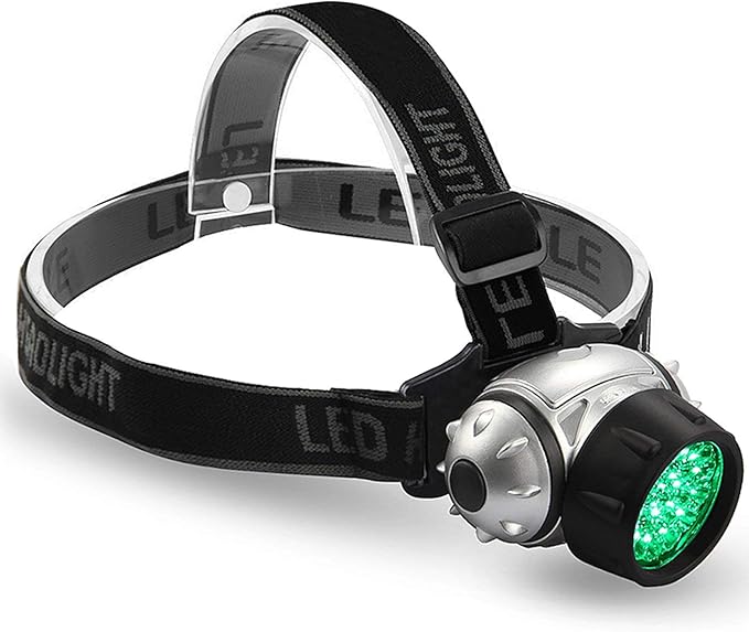Green LED Headlamp - Progressive Growth Garden Supply