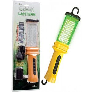 Green LED Rechargeable Work Light - Grow Room Safe - Progressive Growth Garden Supply
