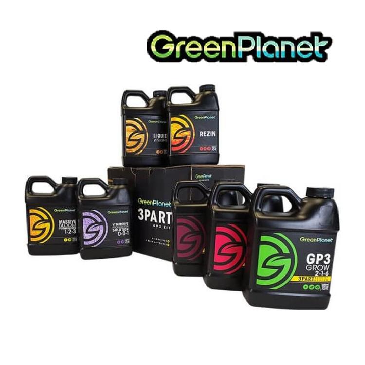 Green Planet 3 Part GP3 Kit - Progressive Growth Garden Supply