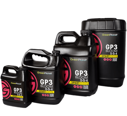 Green Planet GP3 Bloom - Progressive Growth Garden Supply