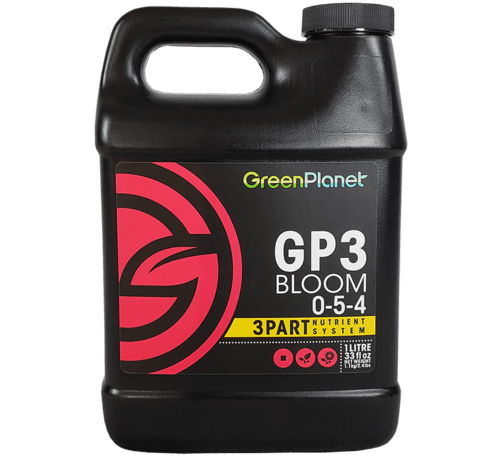 Green Planet GP3 Bloom - Progressive Growth Garden Supply