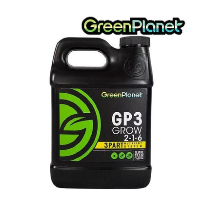 Green Planet GP3 Grow - Progressive Growth Garden Supply