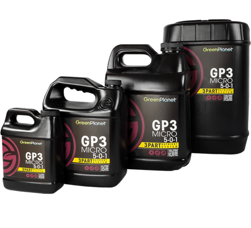 Green Planet GP3 Micro - Progressive Growth Garden Supply